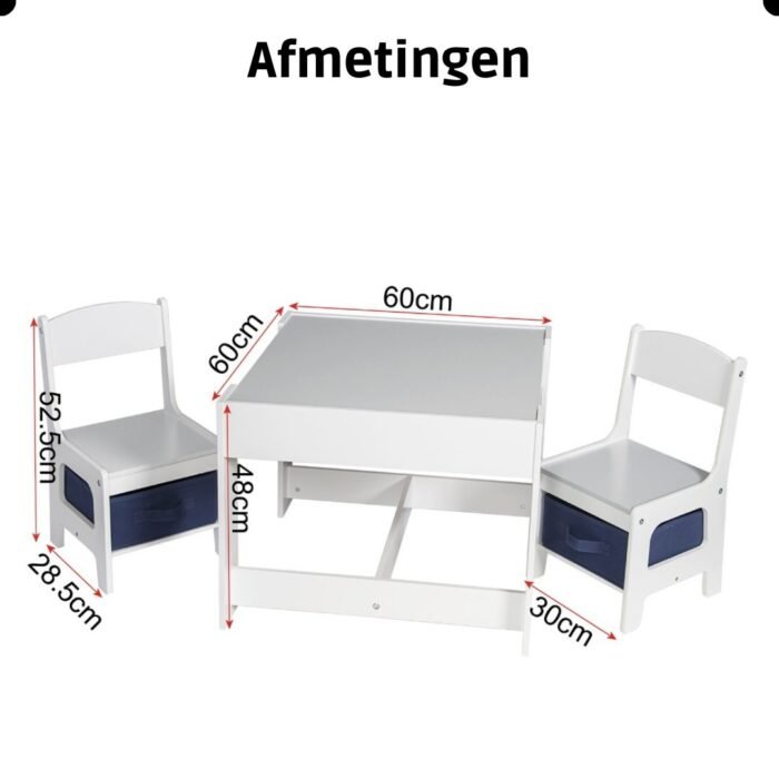 Kindertafel Met Opbergruimte