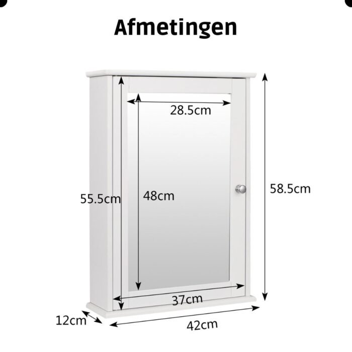 Medicijnkastje met spiegel